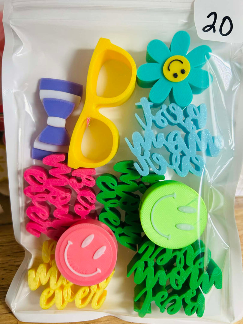 #20 Straw Topper Bundle 10 for 10