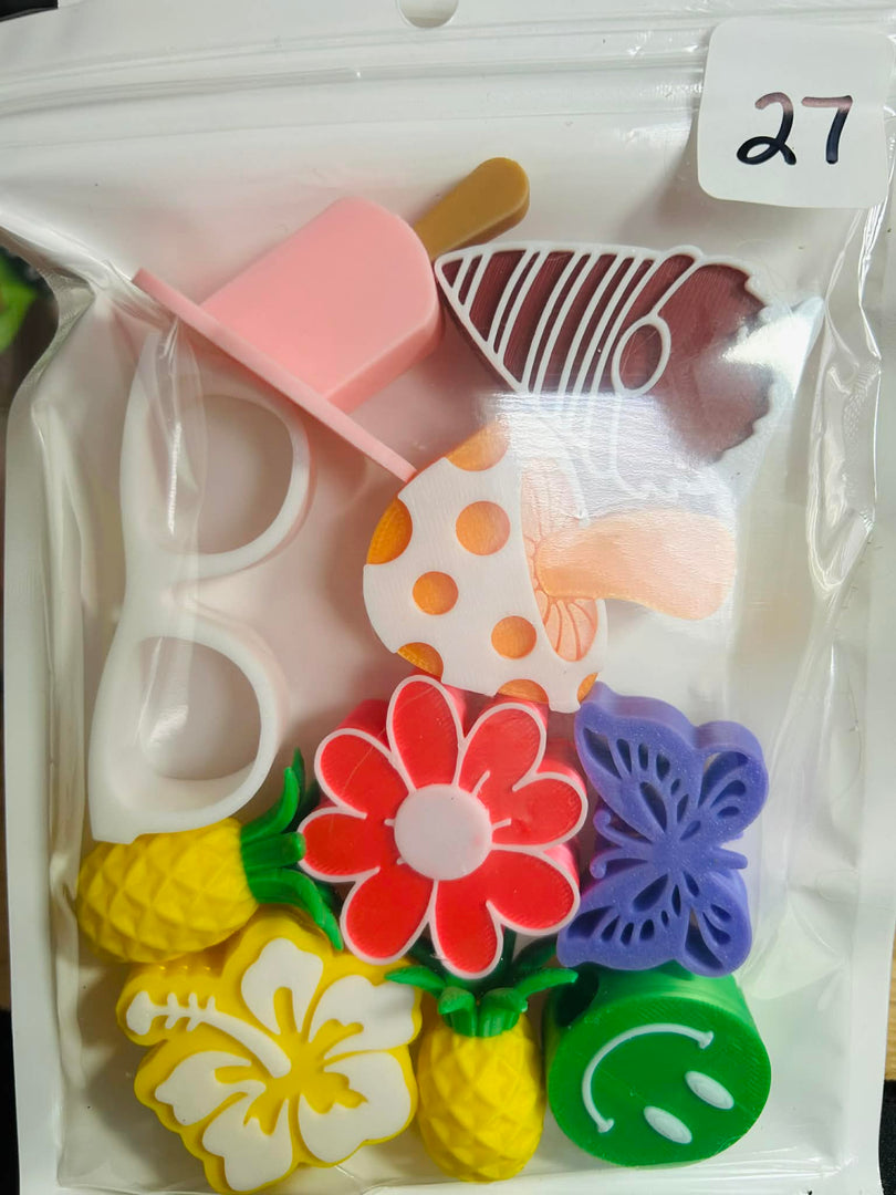 #27 Straw Topper Bundle 10 for 10