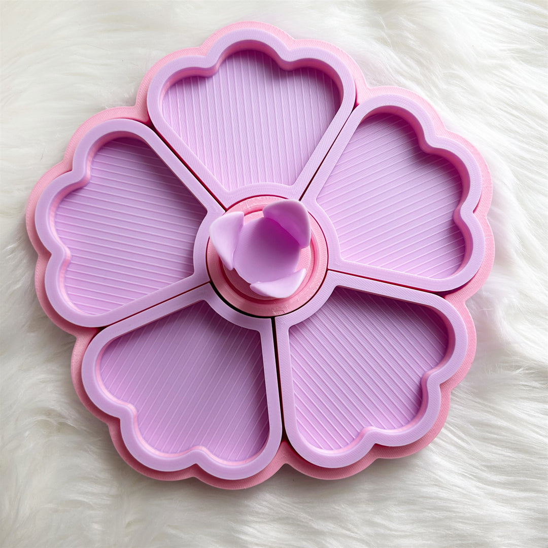 Flower Tray Lavender Ice Pink