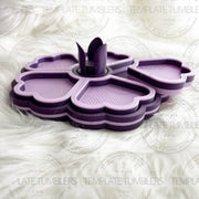 Flower Tray Plum Lavender Ice