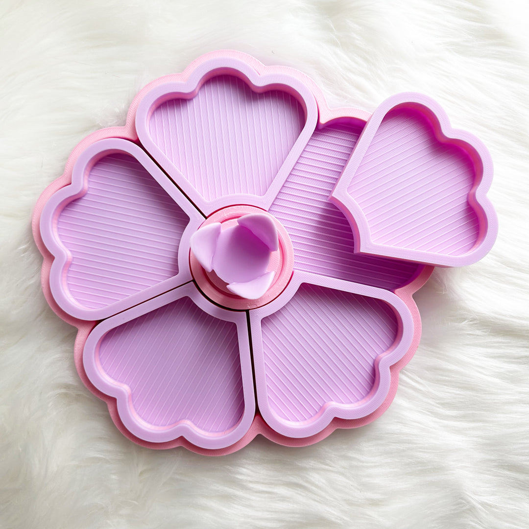 Flower Tray Lavender Ice Pink
