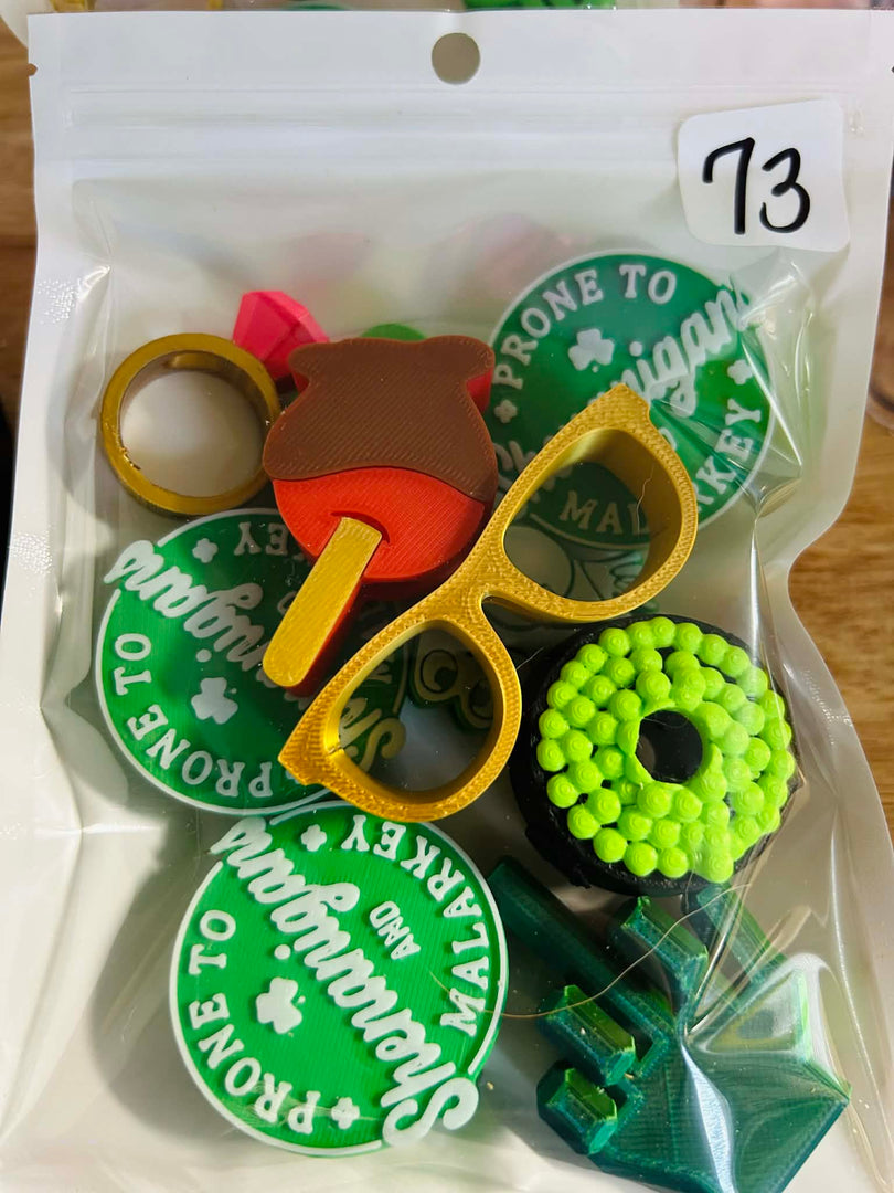 #73 Straw Topper Bundle 10 for 10