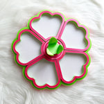 Load image into Gallery viewer, Flower Tray Hot Pink Lime White
