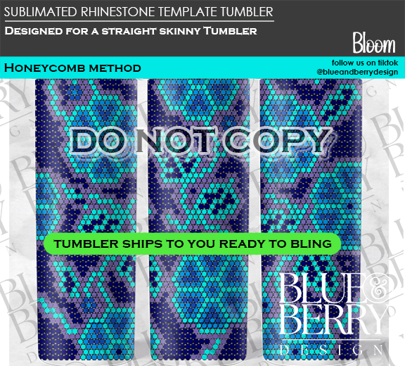 Bloom Template Tumbler