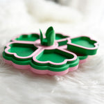 Load image into Gallery viewer, Flower Tray Pink Green
