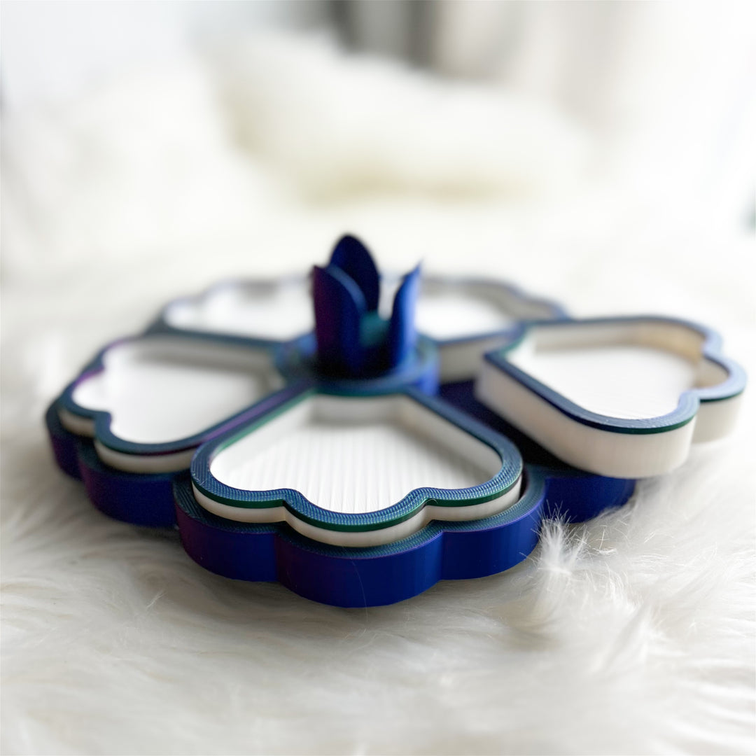 Flower Tray Dark Chameleon