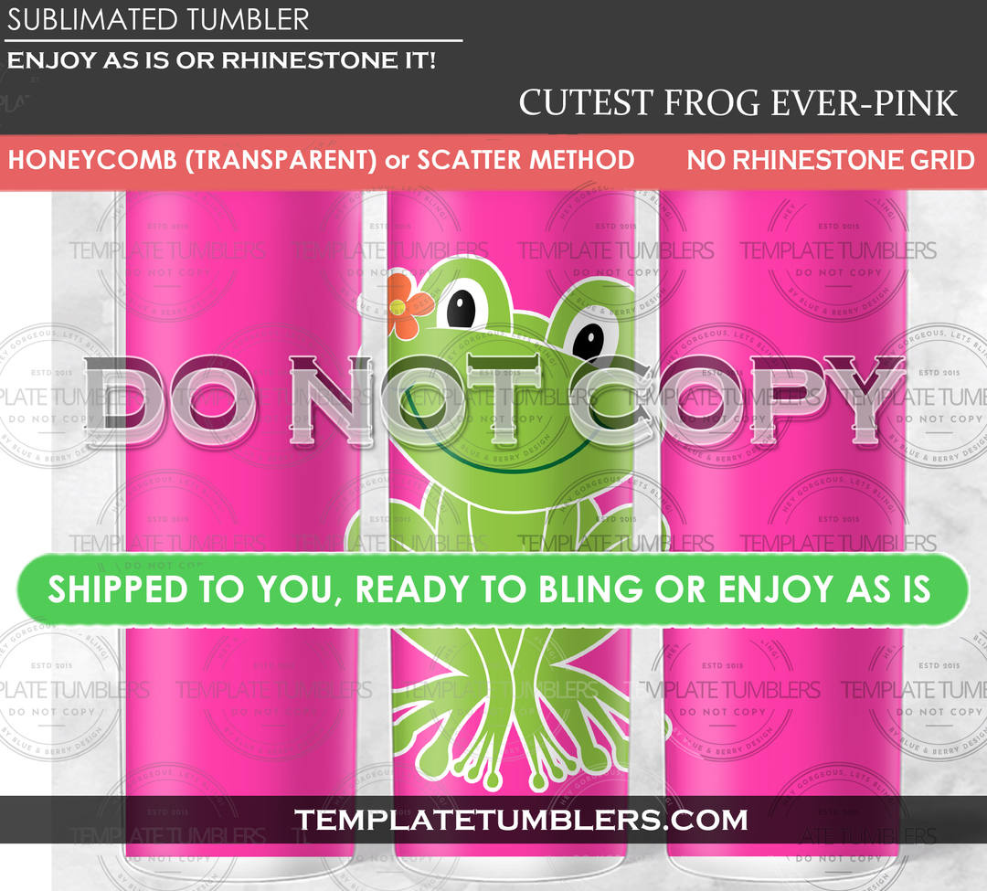 Frog Template Tumbler