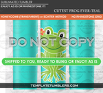 Load image into Gallery viewer, Frog Template Tumbler
