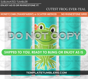 Frog Template Tumbler
