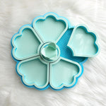 Load image into Gallery viewer, Flower Tray Mint Blue
