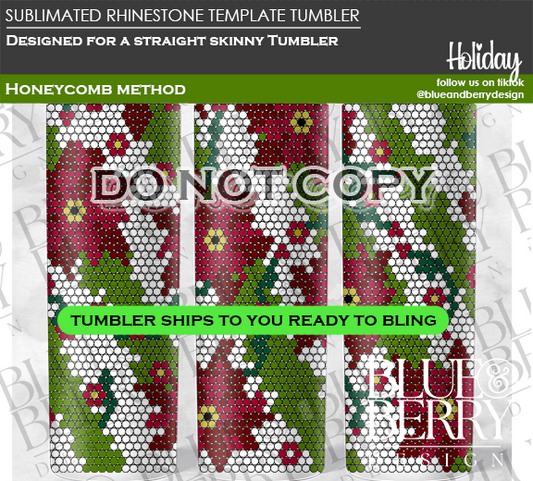 Holiday Template Tumbler