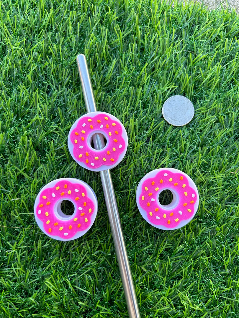 Doughnut Straw Topper