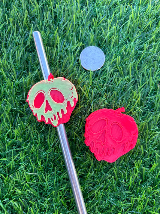 Poison Apple Straw Topper