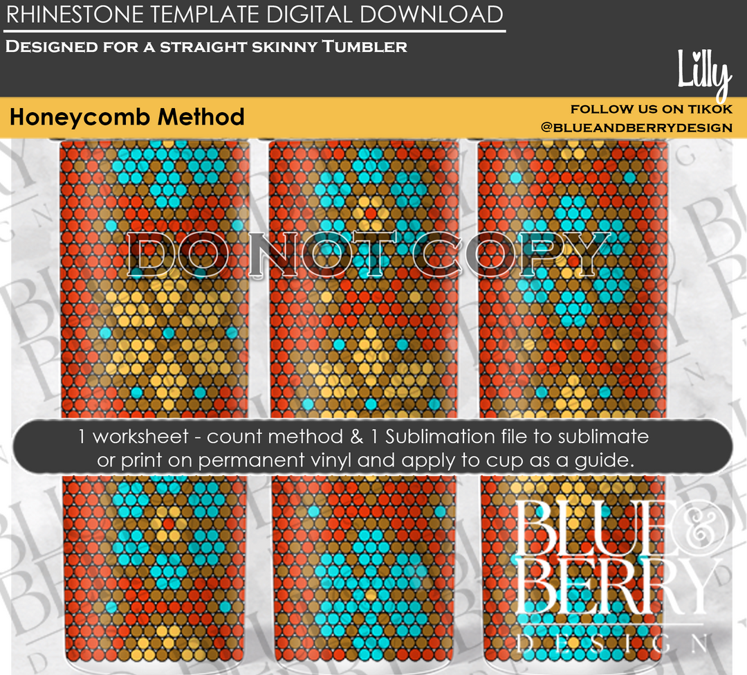 Lilly Digital Download Template (2 Choices)