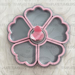 Load image into Gallery viewer, Flower Tray Pink Grey White
