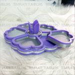 Load image into Gallery viewer, Flower Tray Lavender Silver White
