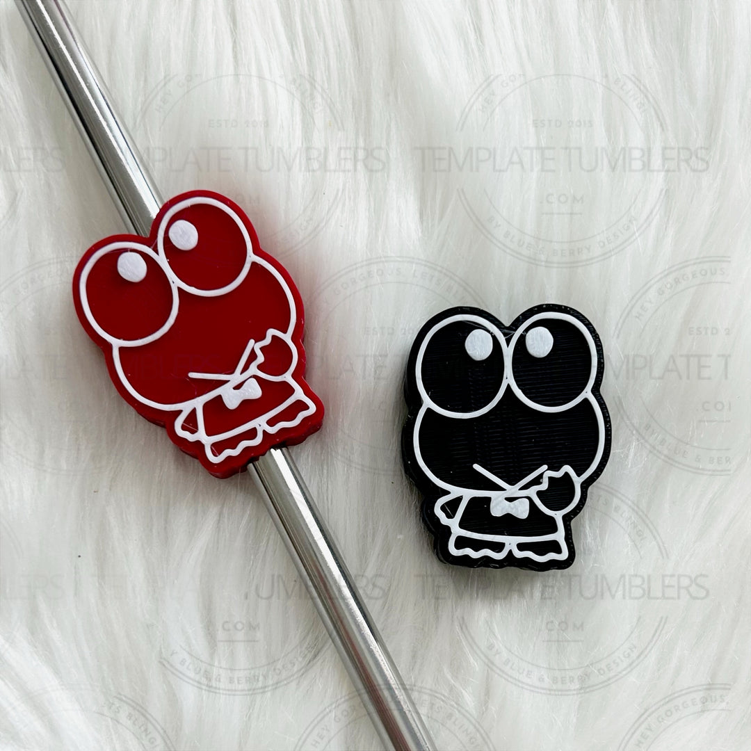 Frog Straw Topper