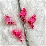 Load image into Gallery viewer, Flamingo Straw Topper
