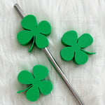 Load image into Gallery viewer, Shamrock Straw Topper
