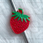 Load image into Gallery viewer, Strawberry Straw Topper
