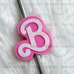 Load image into Gallery viewer, Barbie Straw Topper
