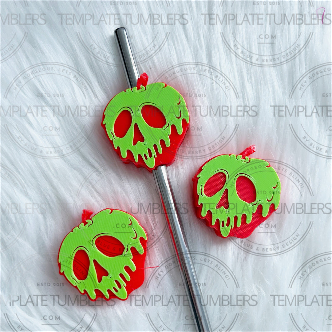 Poison Apple Straw Topper