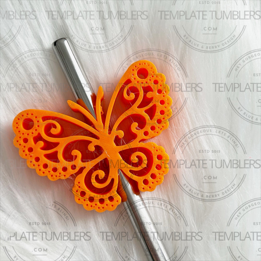 Butterfly Large Straw Topper