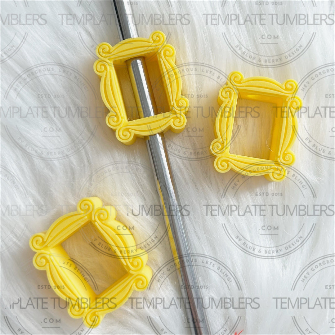 Friends Frame Straw Topper