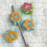 Load image into Gallery viewer, Hibiscus Straw Topper
