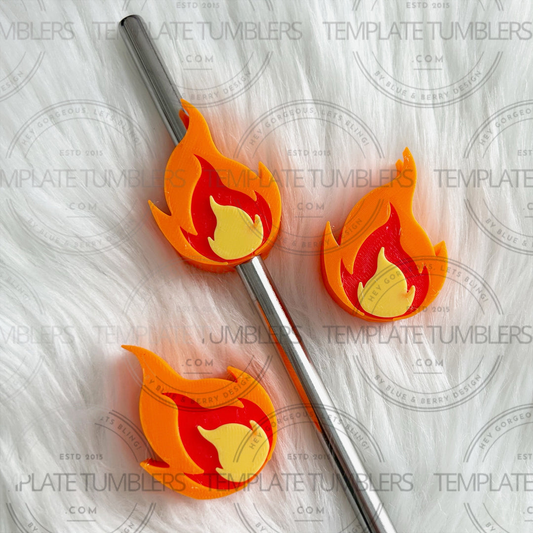 Fire Straw Topper