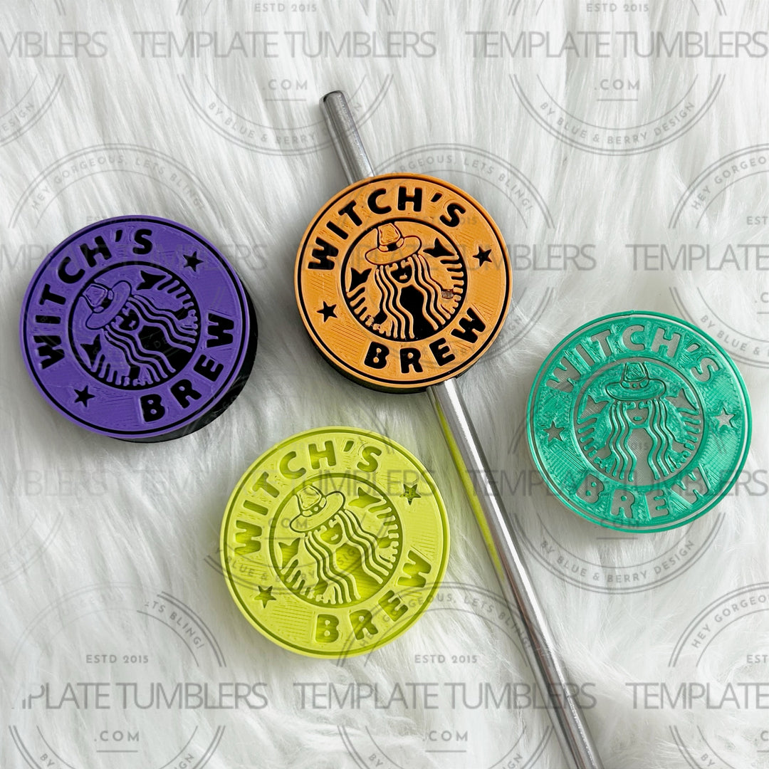 Witches Brew Straw Topper