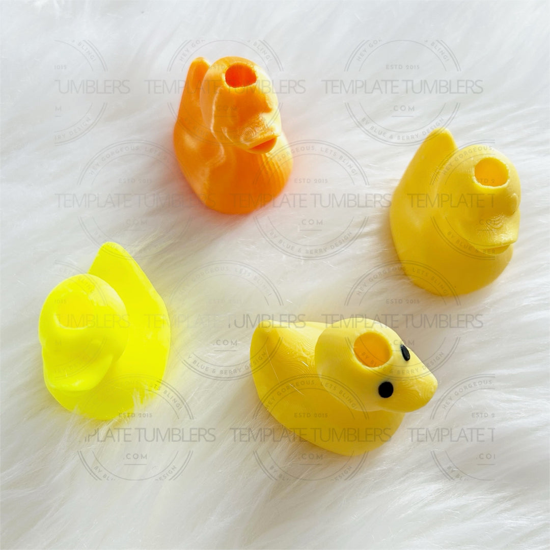 Duck Straw Topper