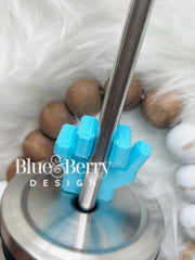 Middle Finger Straw Topper