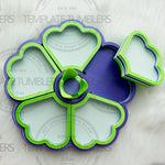 Load image into Gallery viewer, Flower Tray Purple-Lime-White
