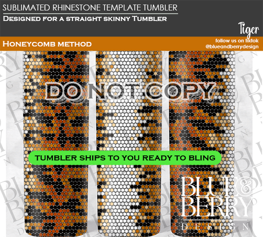 Tiger Template Tumbler