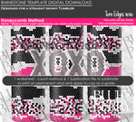 Load image into Gallery viewer, Torn Edges XOXO Download Template
