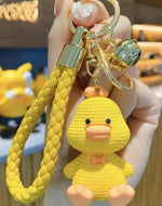 Load image into Gallery viewer, Duck Charm Keychain
