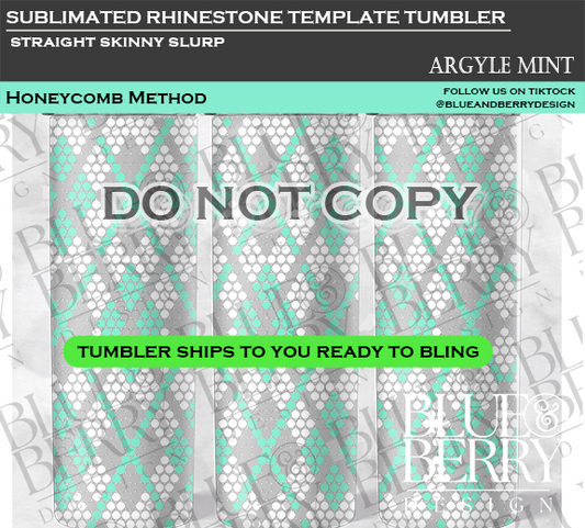 Argyle Mint Template Tumbler