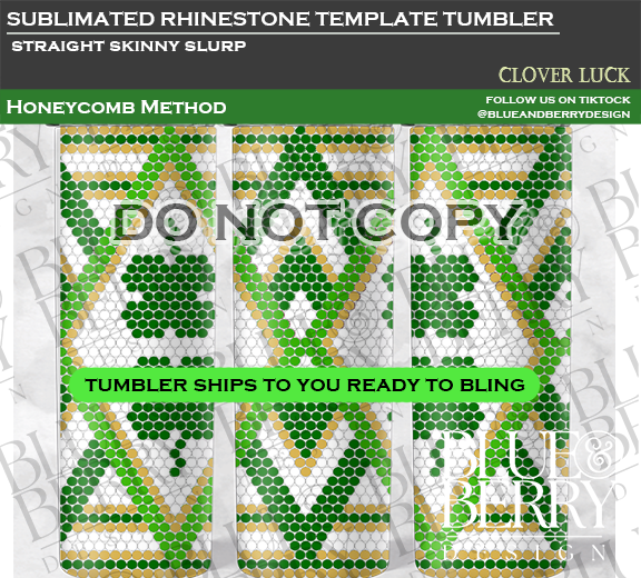 Clover Template Tumbler