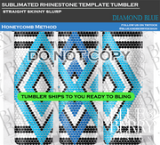 Diamonds (4 Options) Template Tumbler