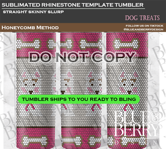 Dog Treats Template Tumbler