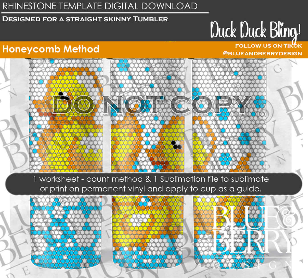 Duck Duck Bling Download Template