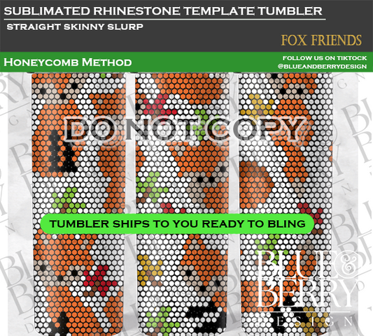 Fox Friends Template Tumbler