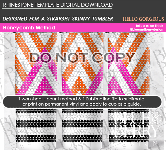 Hello Gorgeous - Digital Download Template