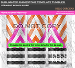 Load image into Gallery viewer, Hello Gorgeous Template Tumbler
