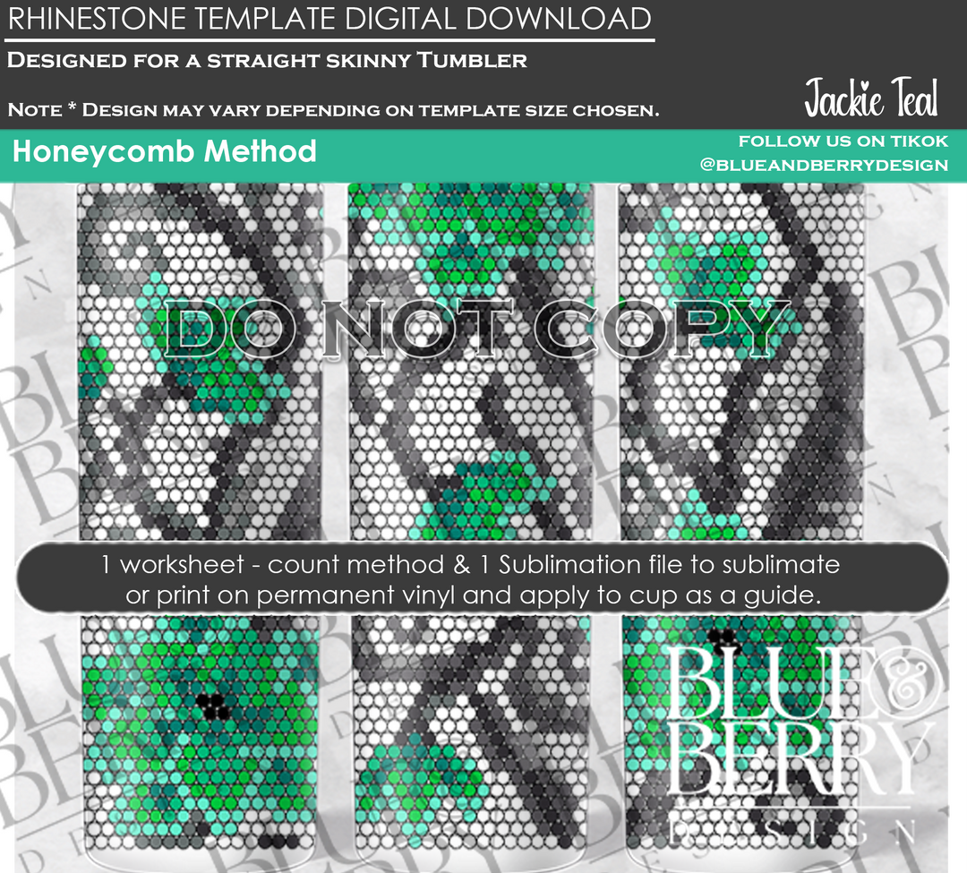 Jackie Digital Download Template (2 Choices)