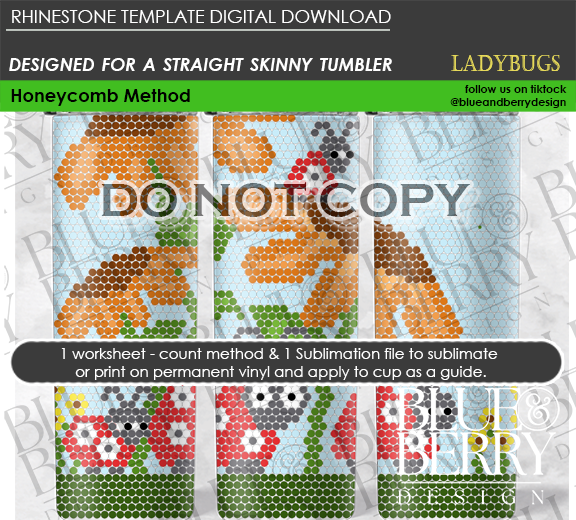 Ladybugs - Digital Download Template