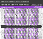 Load image into Gallery viewer, Lattice Lavender - Digital Download Template
