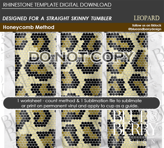 Leopard - Digital Download Template