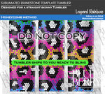 Load image into Gallery viewer, Leopard Rainbow Template Tumbler
